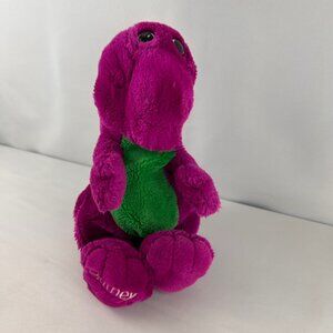 Vintage Original 1992 Barney Purple Dinosaur Stuffed Animal Plush Toy